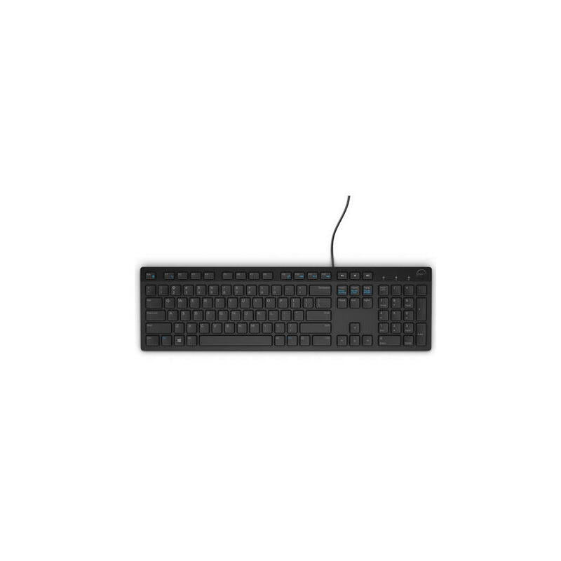 Dell Kb216 Teclado Qwerty Danés Negro