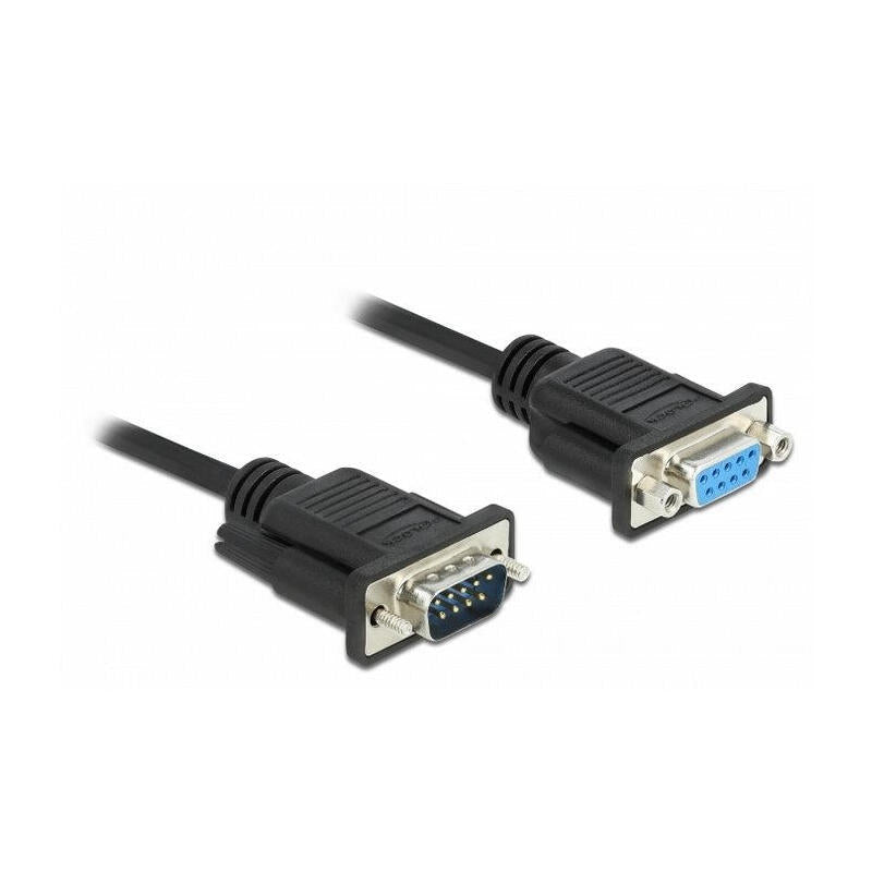 Delock 86598 Cable Serie Rs-232 D-Sub9 Macho A Hembra 5 M