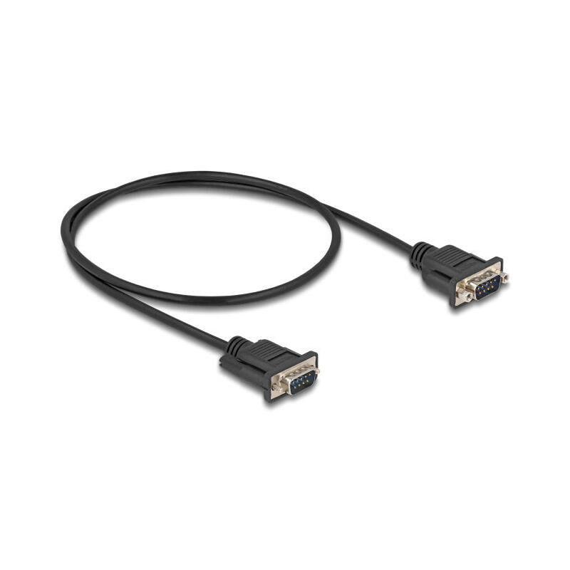 Delock 87839 Cable Serie Rs-232 D-Sub9 Macho A Macho 0,5 M