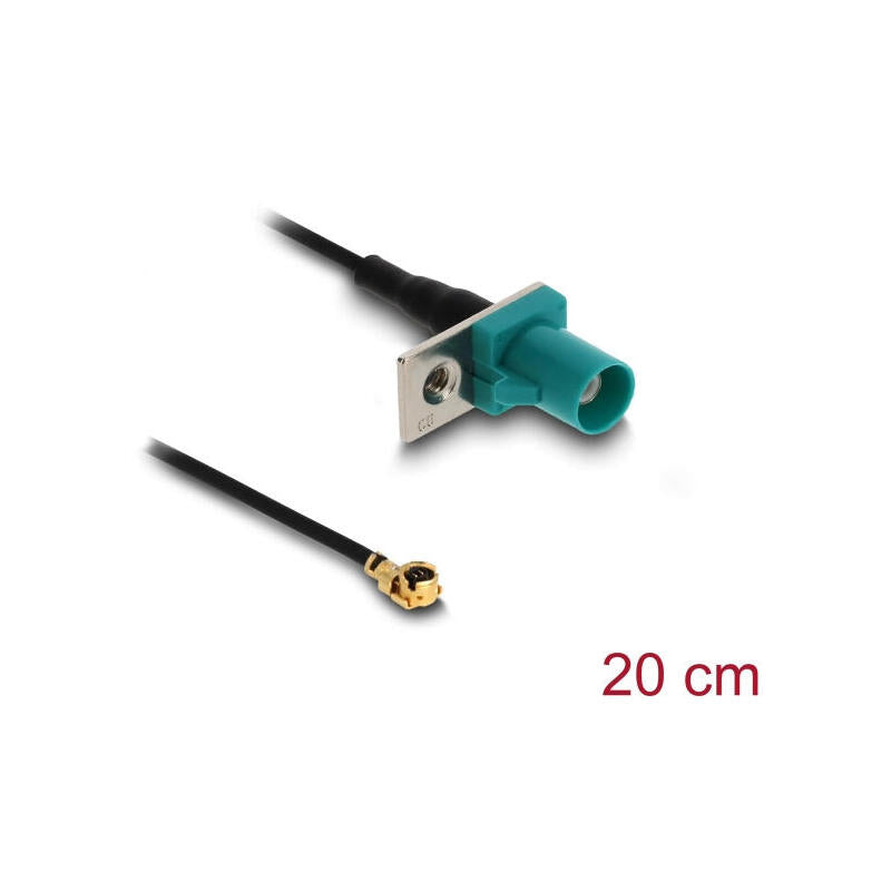Delock Cable De Antena Fakra Z Macho A Mhf® I Macho 1,13 - 20 Cm