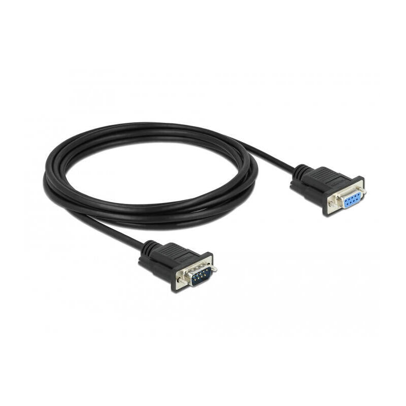 Delock Cable Seriell D-Sub9 3m M H Con Schmalem M-Caja