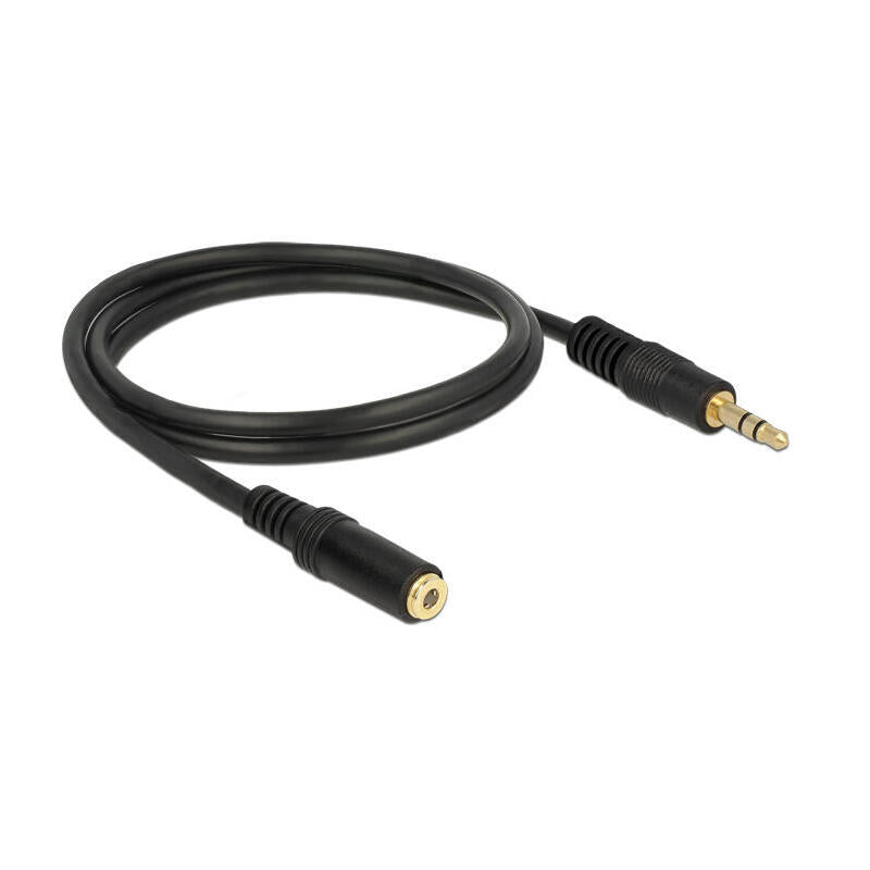 Delock Cable Stereo Jack Ext 3.5mm 3 Pin Macho