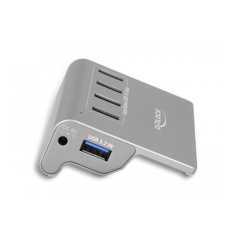 Delock Concentrador Usb 3.2 Gen 2 Con 4 Puertos Usb Tipo-A