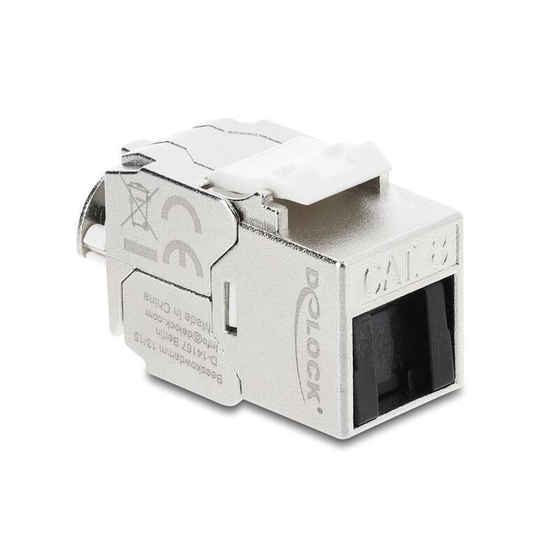 Delock Keystone Modulorj45 Hembra A Lsa Cat.8.1 Geschirmt Mit