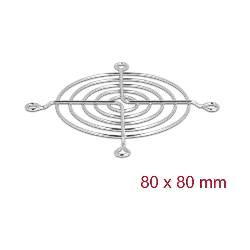 Delock Lüftergitter 80 X 80 Mm Plata
