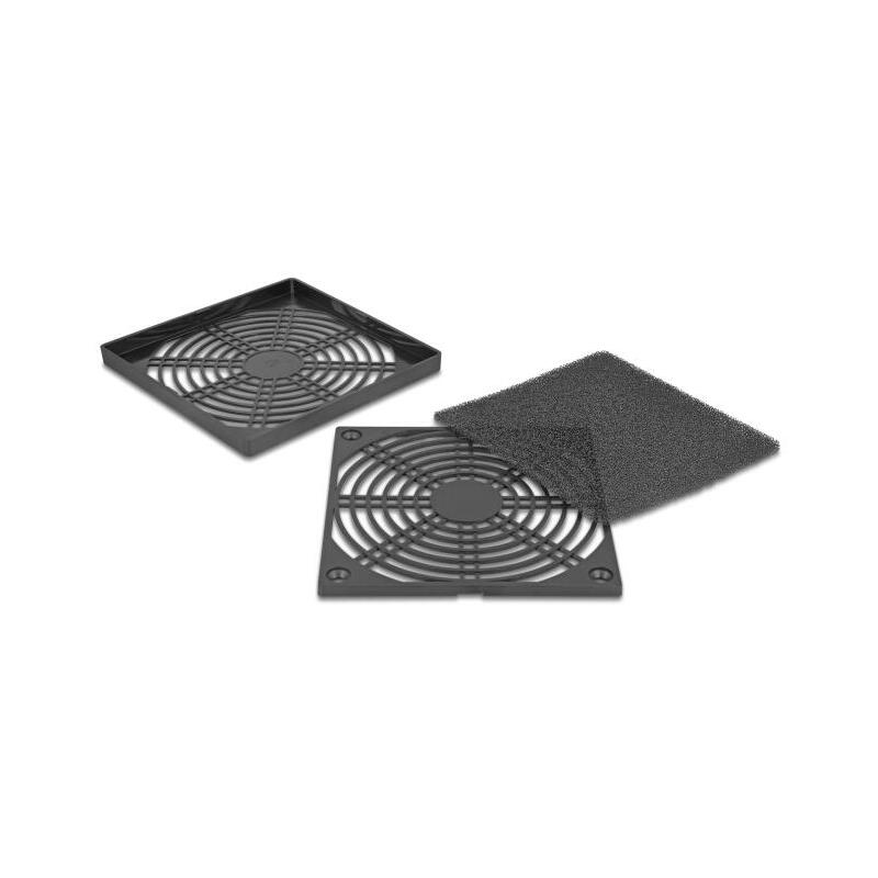 Delock Lüftergitter Con Staubfilter 120 X 120 Mm Negro