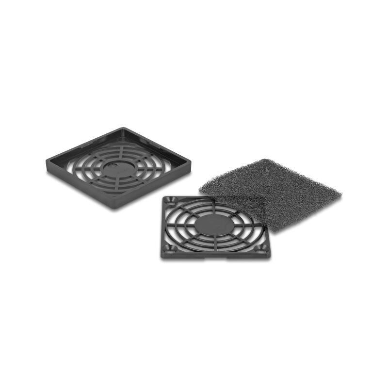 Delock Lüftergitter Con Staubfilter 60 X 60 Mm Negro