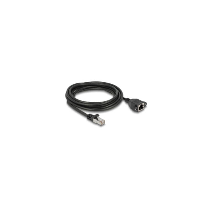 Delock Netzwerk Cable De Extensión S/Ftp Rj45 Hembra/Macho Cat.6a 2 M