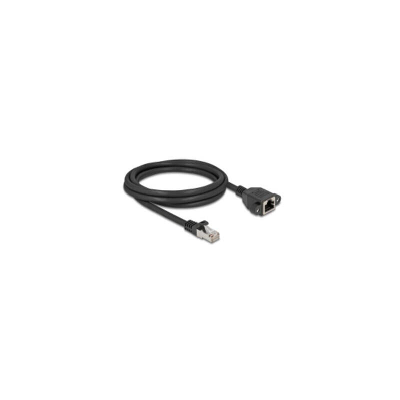 Delock Netzwerk Cable De Extensión S/Ftp Rj45 Hembra/Macho Cat.6a 3 M