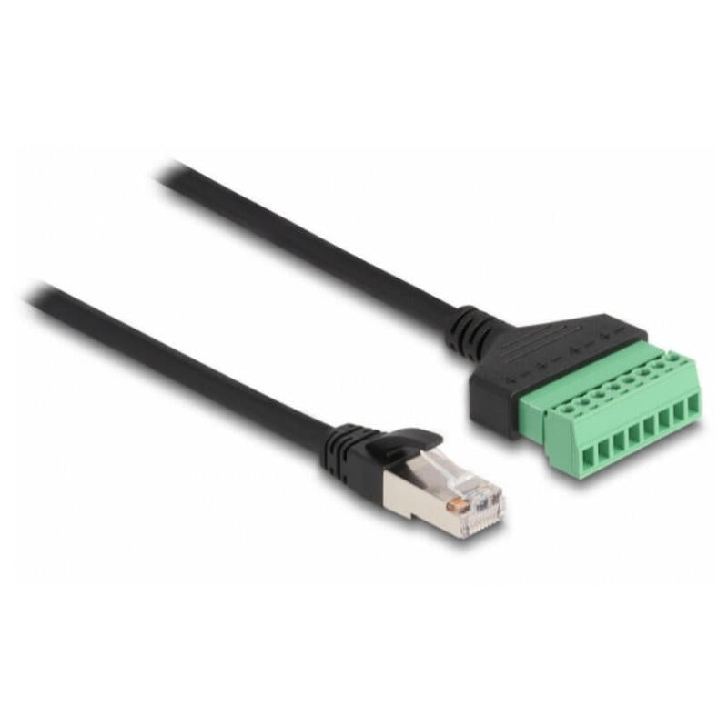 Delock Rj45 Cable Cat.6 M > Terminalblock Adaptador 30cm 2tlg
