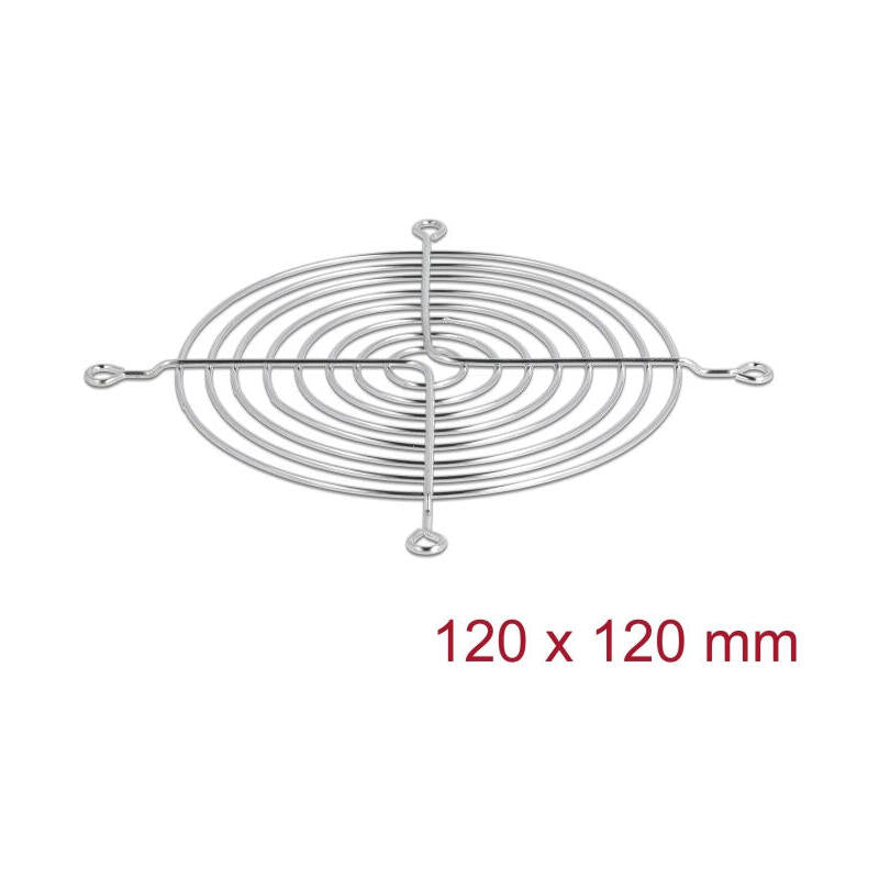 Delock Ventiladorgitter 120 X 120 Mm Plata