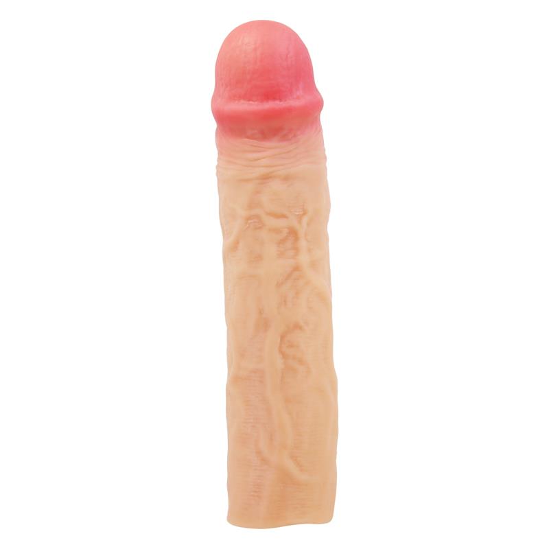 Pretty Love - Derek Funda Pene Con Extensión De 7.6 Cm Natural