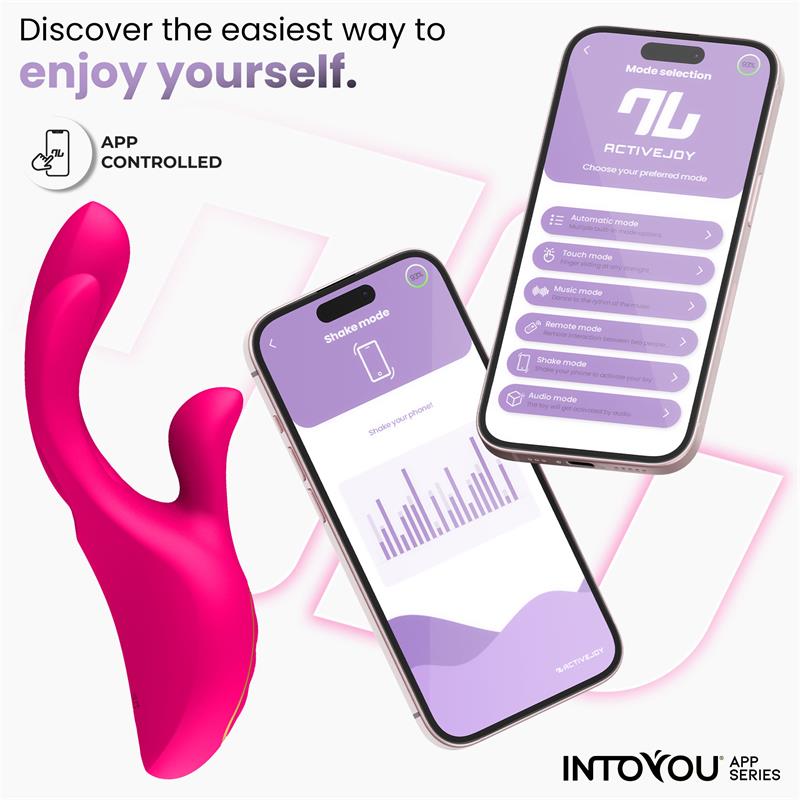 Derek Vibrador Con Movimiento Finger 3 Motores Y App