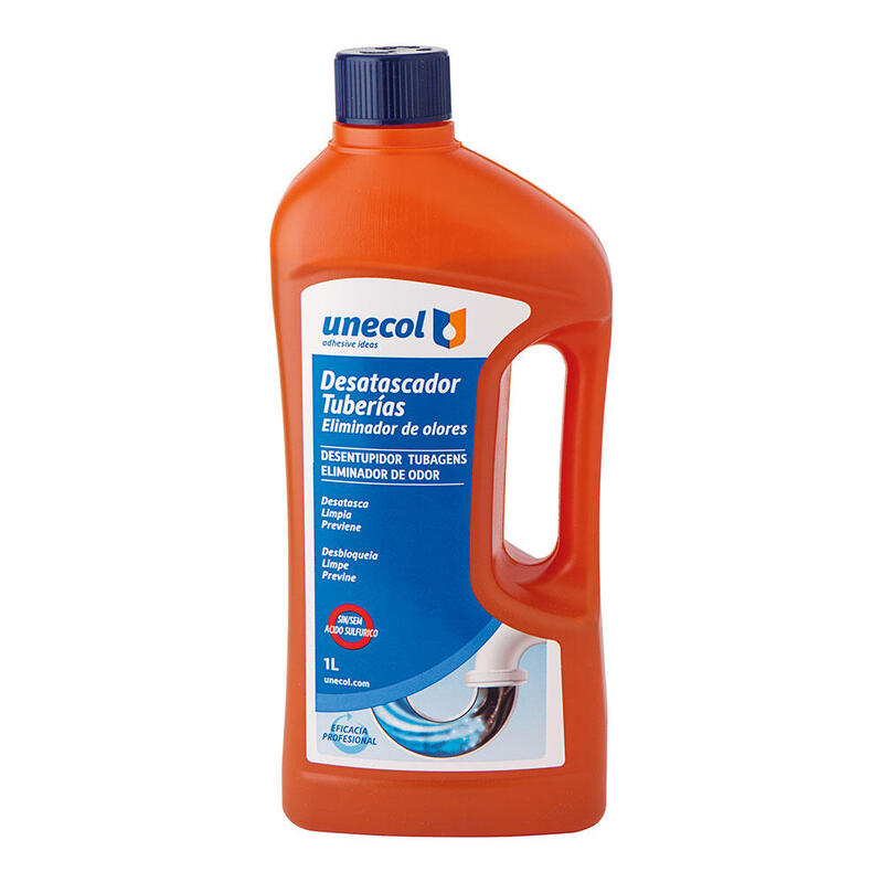 Desatascador Tuberias 1l C02220 Unecol