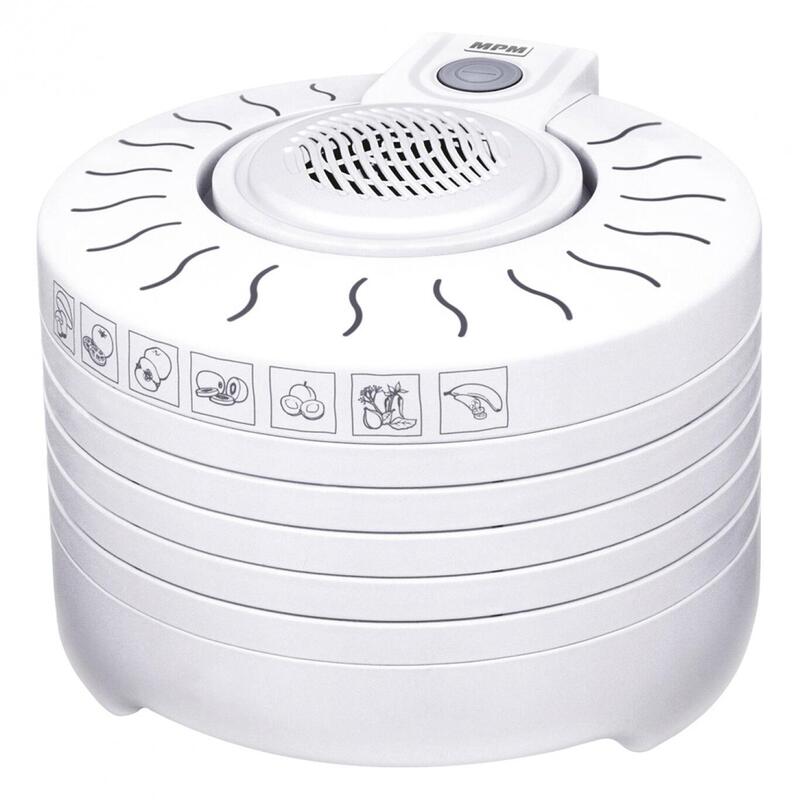 Deshidratador Alimentos, 5 Bandejas Mpm 250w Msg-01