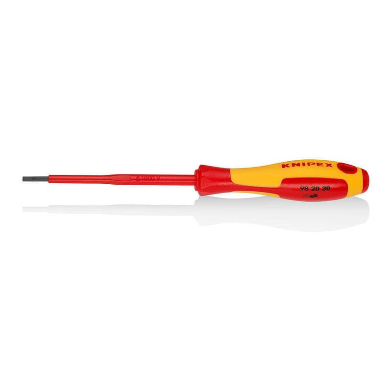 Destornillador Boca Recta 202x23x25mm 982030 Knipex
