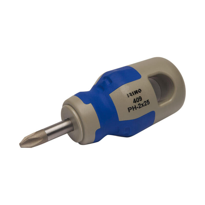 Destornillador Carrocero Boca Ph-2 Mango Bimaterial 25mm 409-2-25 Irimo