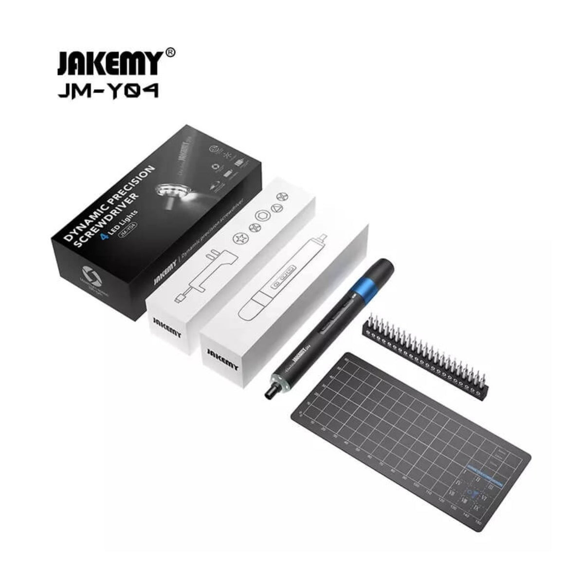 Destornillador Eléctrico De Precisión 25 En 1 Jakemy Jm-Y04