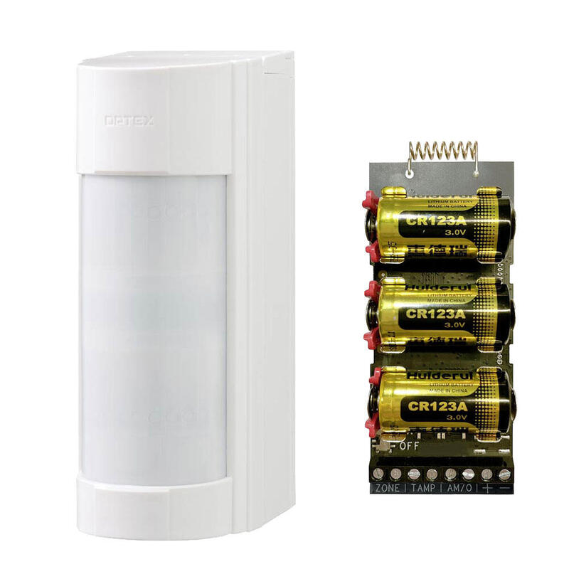 Detector De Doble Pir Optex + Transmisor Vía Radio Axpro Hikvision