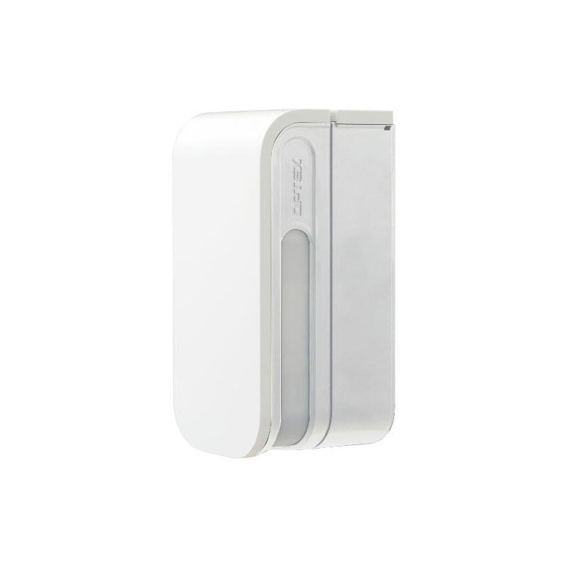 Detector Pir Dual Vía Radio Visión Lateral En Exteriores Antimasking Optex Bxs-Ram(W) Blanco