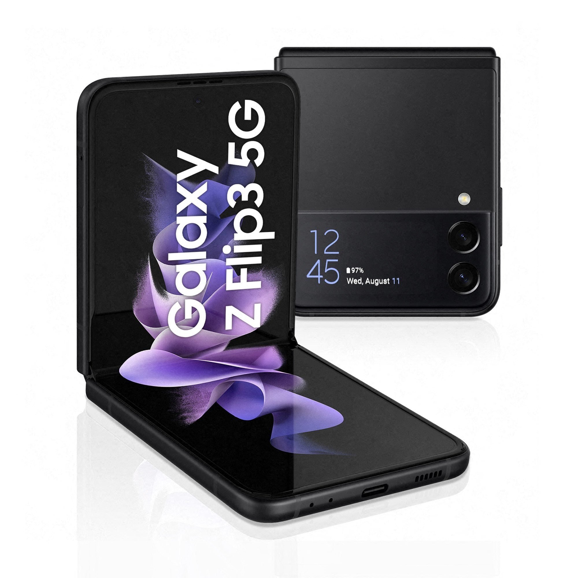 EAN 8806092564046 - Samsung Galaxy Z Flip3 5G 17 cm (6.7") SIM única Android 11 USB Tipo C 8 GB 128 GB 3300 mAh Negro imagen 1