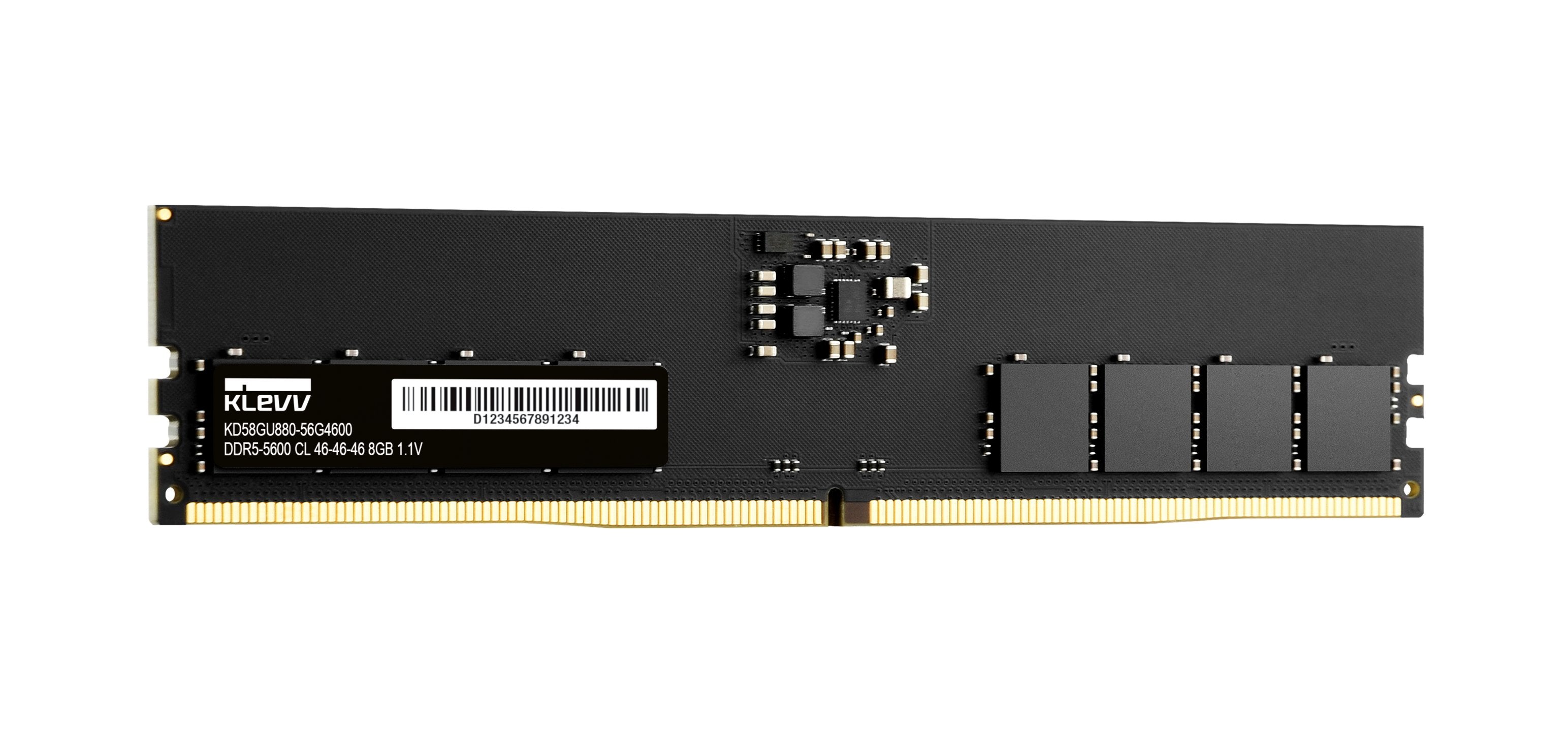 Memoria Klevv 8 Gb 1x8gb Ddr5-Ram Pc5600 Cl46