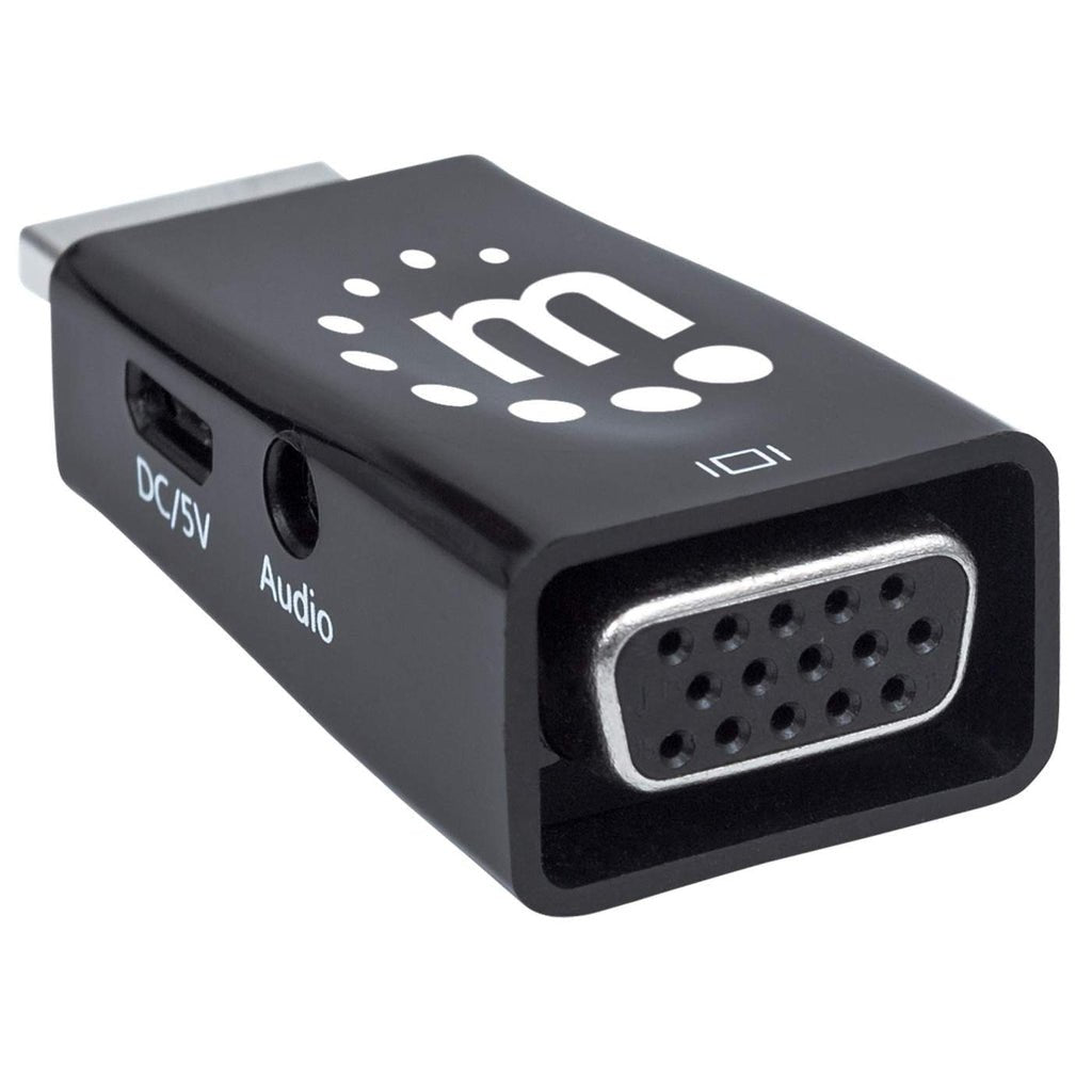 Manhattan Micro Conversor Hdmi A Vga Con Audio