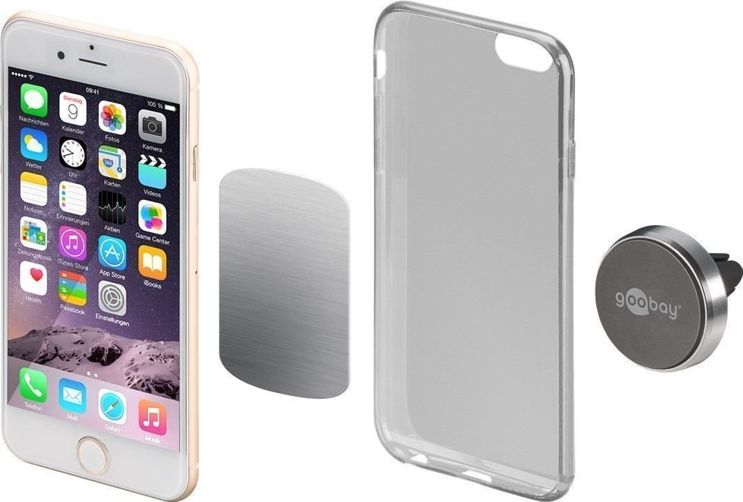 Goobay 38685 Soporte Teléfono Móvil/Smartphone Negro