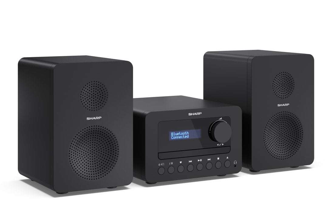 Sharp Xl-B520d Dab+/Bt Hifi-Anlage Schwarz
