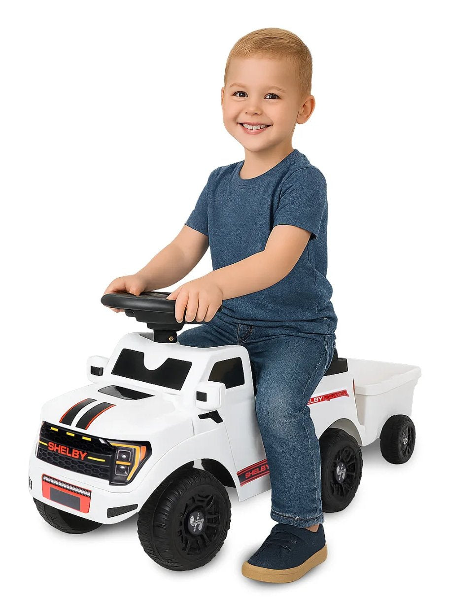 Jamara Rutscher Shelby Ford F-150 Raptor Con Anhänger Blanco