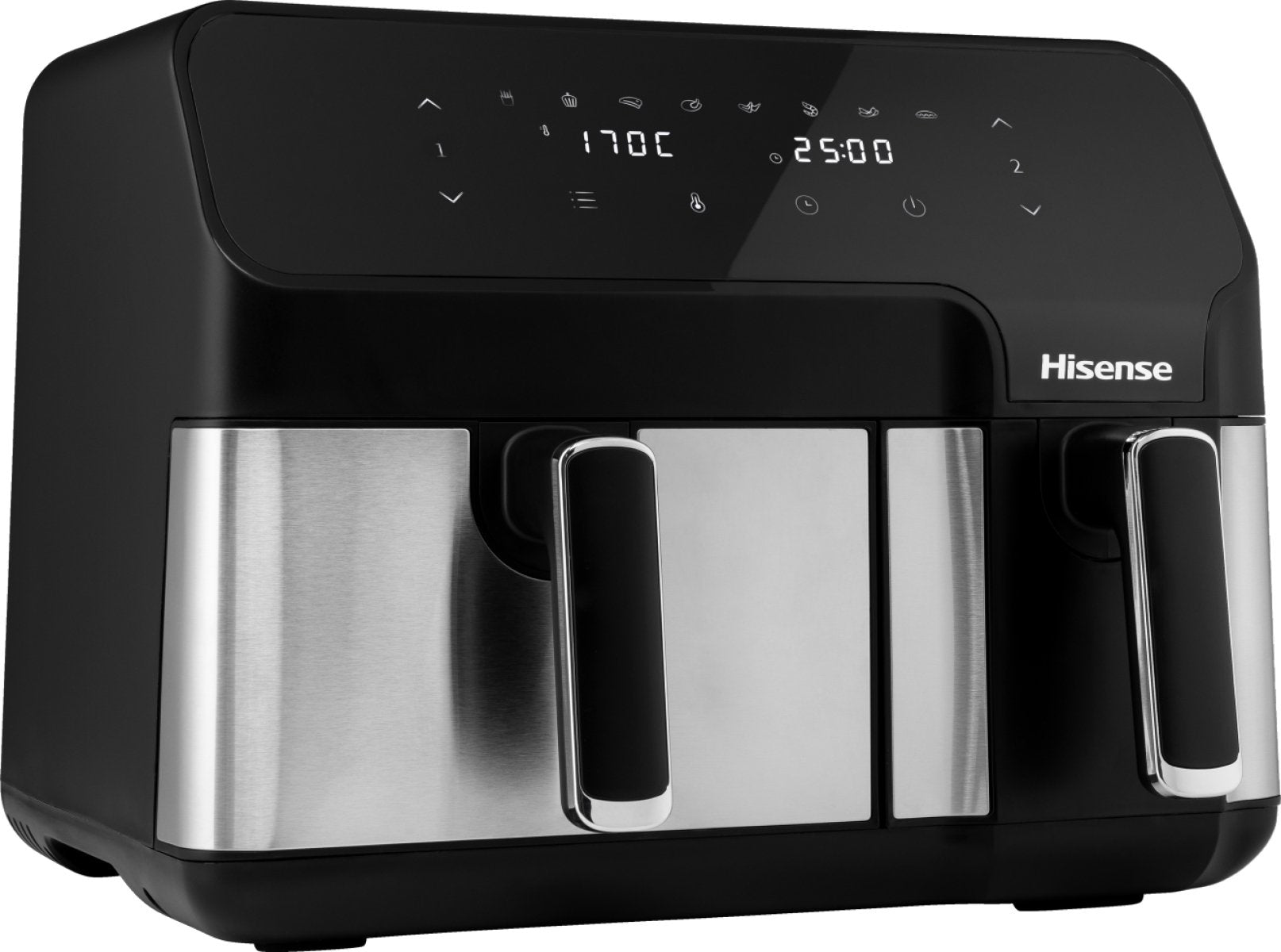 EAN 3838782657405 - Hisense HAF2900D Doble 8,6 L Independiente 1700 W Freidora de aire caliente Negro imagen 2
