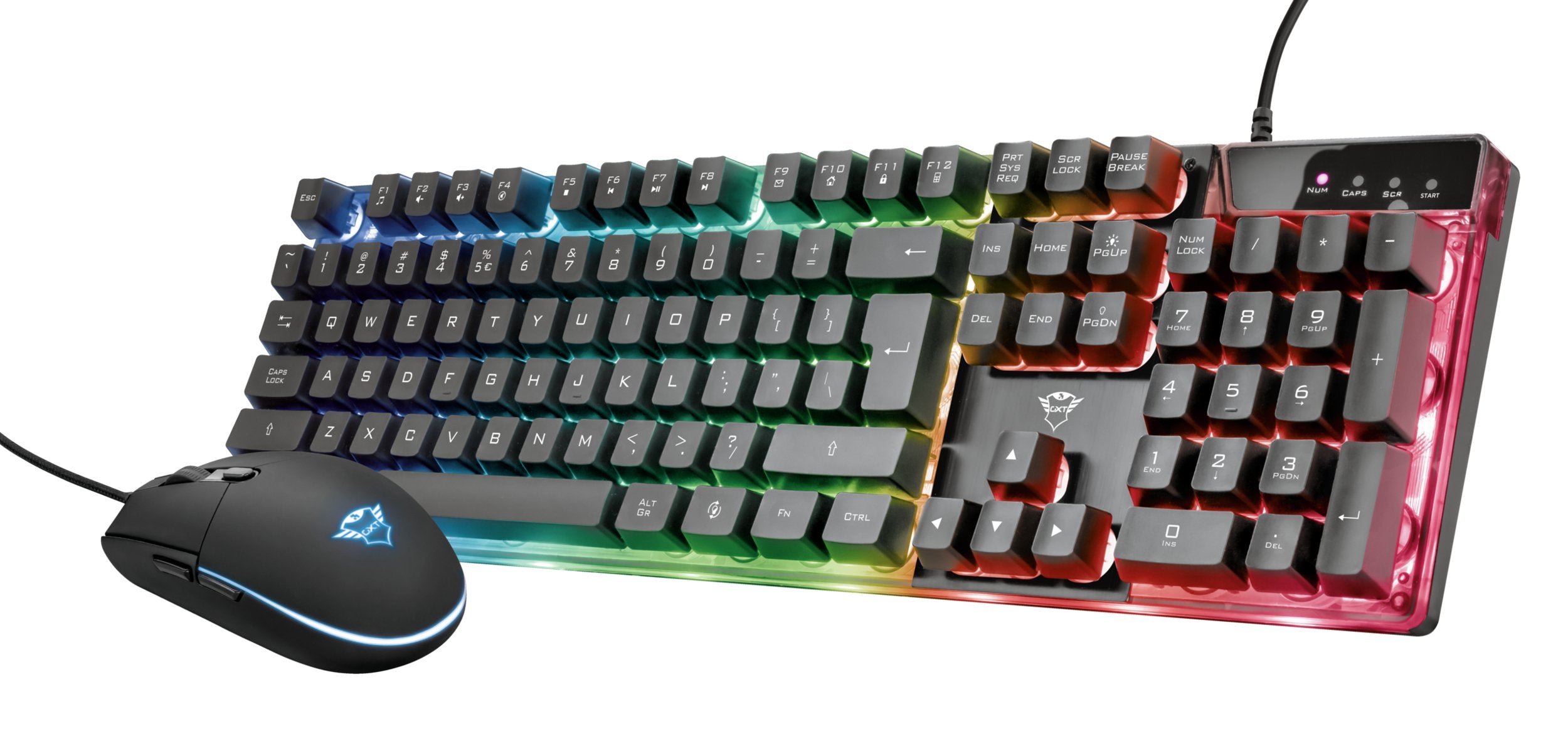 EAN 8713439232899 - Trust GXT 838 Azor teclado Ratón incluido Juego USB Negro imagen 1