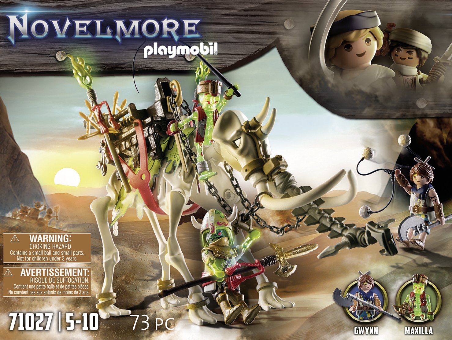 Playmobil 71027 Novelmore Sal'Ahari Sands - Mamut De Mor'Ghul