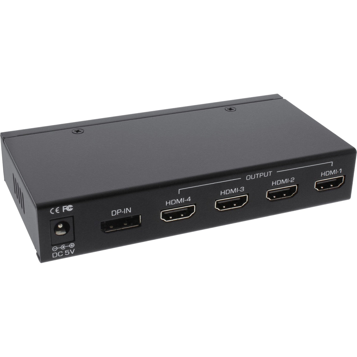 Inline® Displayport A Hdmi 2x2 Video Wall Splitter 1 In 4 Out 4k Ultrahd