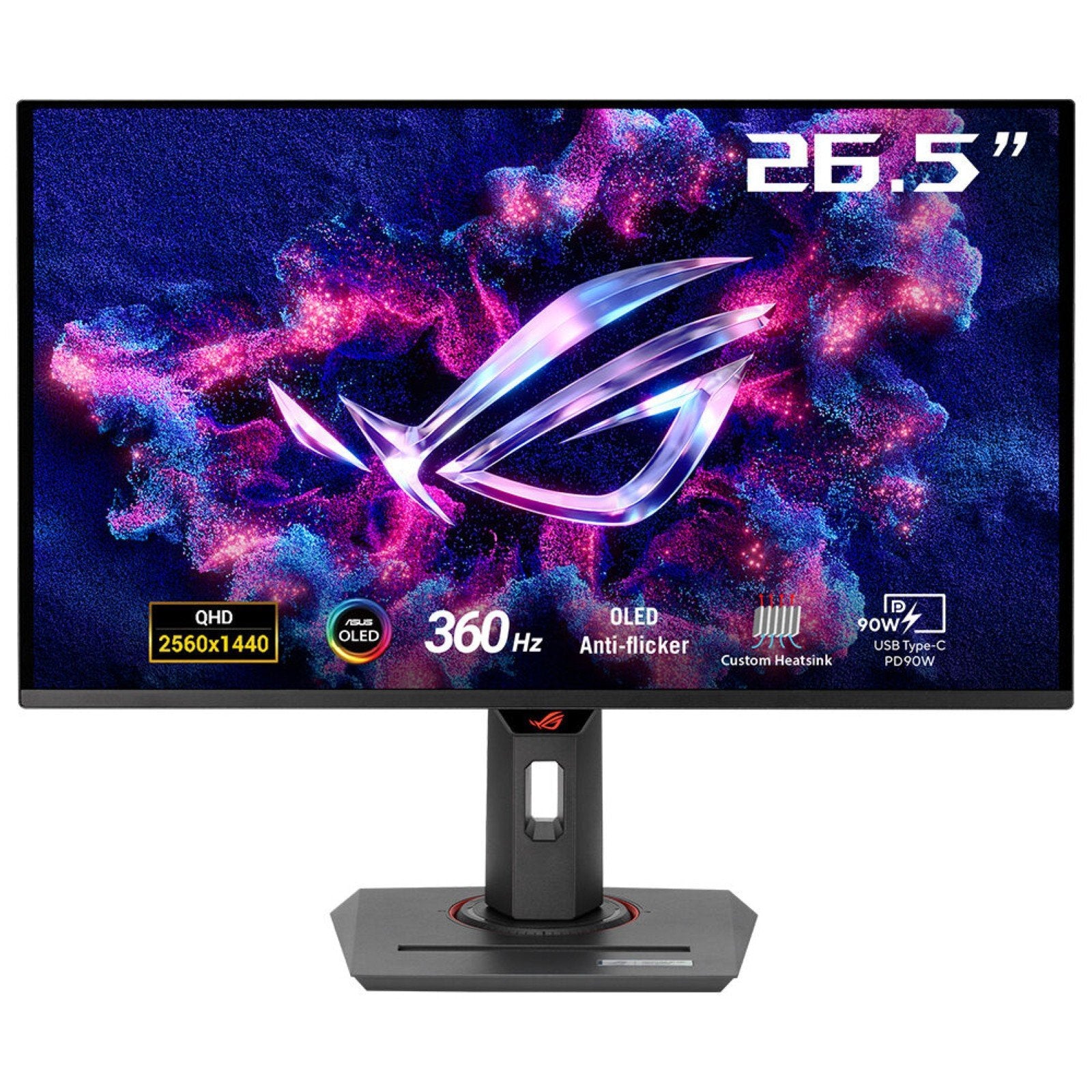 EAN 4711387675243 - ASUS ROG Strix OLED XG27ACDNG pantalla para PC 67,3 cm (26.5") 2560 x 1440 Pixeles Quad HD QD-OLED Negro imagen 1