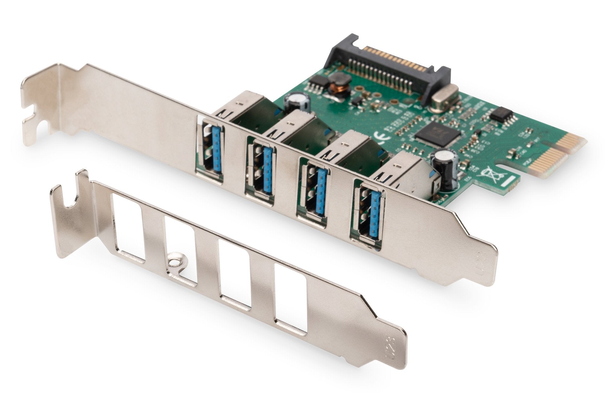 EAN 4016032448082 - Digitus DS-30221-1 adaptador y tarjeta de red Interno USB 5000 Mbit/s imagen 1