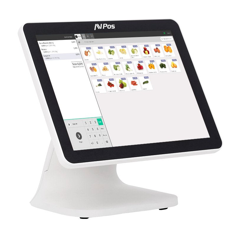 EAN 0741049304833 - AVPos AVP-K5000B-I7-24-W Terminal Punto Venta (TPV) 38,1 cm (15") 1024 x 768 Pixeles Pantalla táctil imagen 3