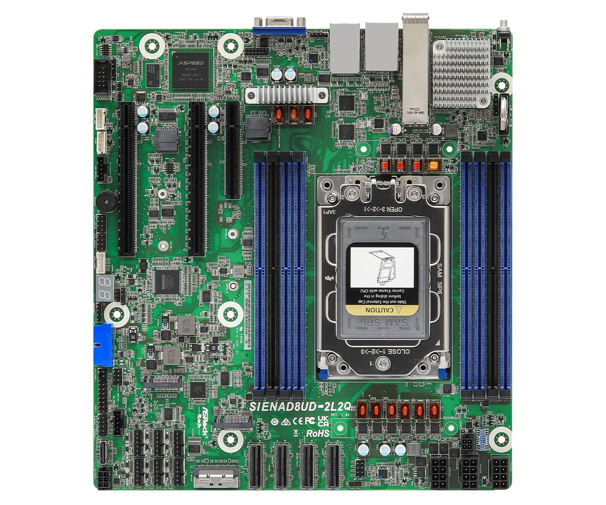 EAN 4711430522531 - Asrock SIENAD8UD-2L2Q placa base Socket SP6 micro ATX imagen 1