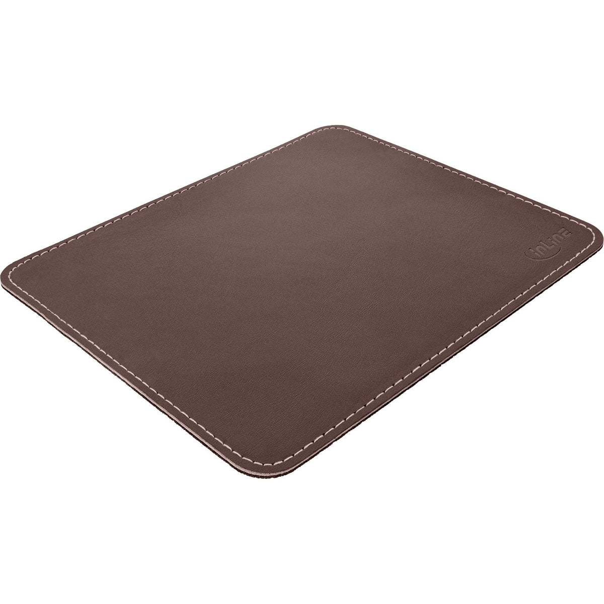 Inline® Alfombrilla Ratón Cuero Pu Premium 255x220x3mm Marron