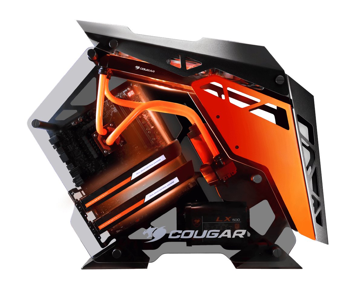 EAN 4715302441166 - COUGAR Conquer Midi Tower Negro, Naranja imagen 7
