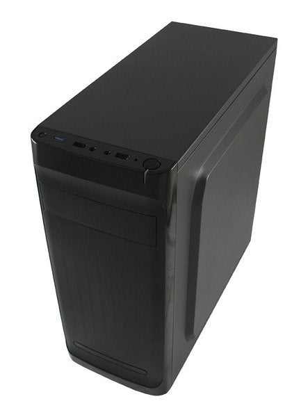 Caja Pc Lc-Power 7034b, Midi Tower, Metal, Negro, Atx,Micro Atx,Mini-Atx, 14,5 Cm