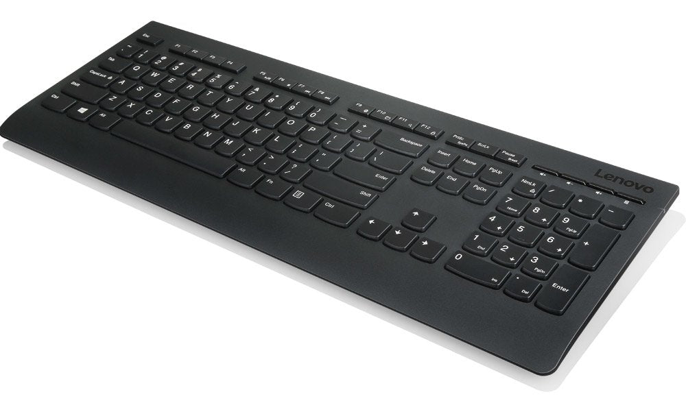 Teclado Inalámbrico Lenovo 4x30h56854 Negro, Diseño De, Cúpula De Goma 4x30h56854