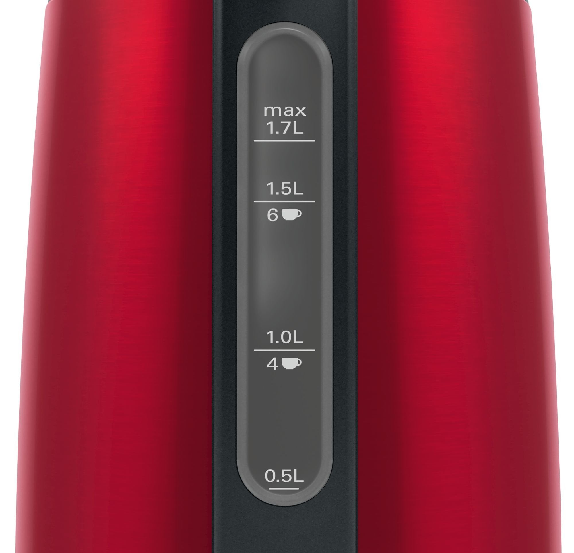 EAN 4242005188055 - Bosch TWK3P424 tetera eléctrica 1,7 L 2400 W Gris, Rojo imagen 7
