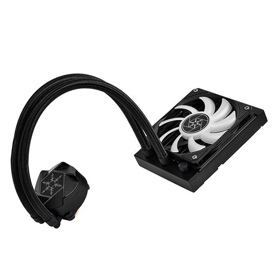 EAN 4710679814841 - Silverstone VIDA 120 SLIM Carcasa del ordenador Kit de refrigeración líquida 12 cm Negro 1 pieza(s) imagen 4