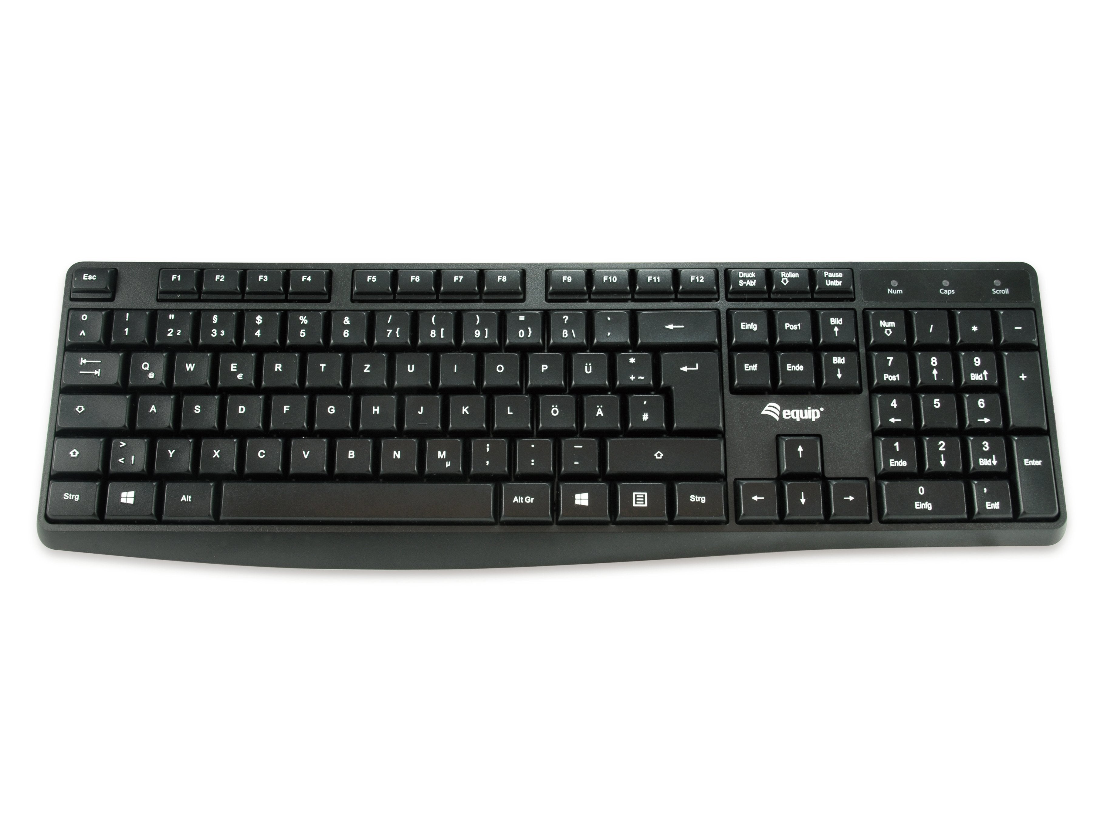 EAN 4015867223772 - Equip 245211 teclado Oficina USB QWERTY Español Negro imagen 1