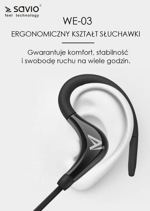 Auriculares Inalámbricos Bluetooth Savio We-03