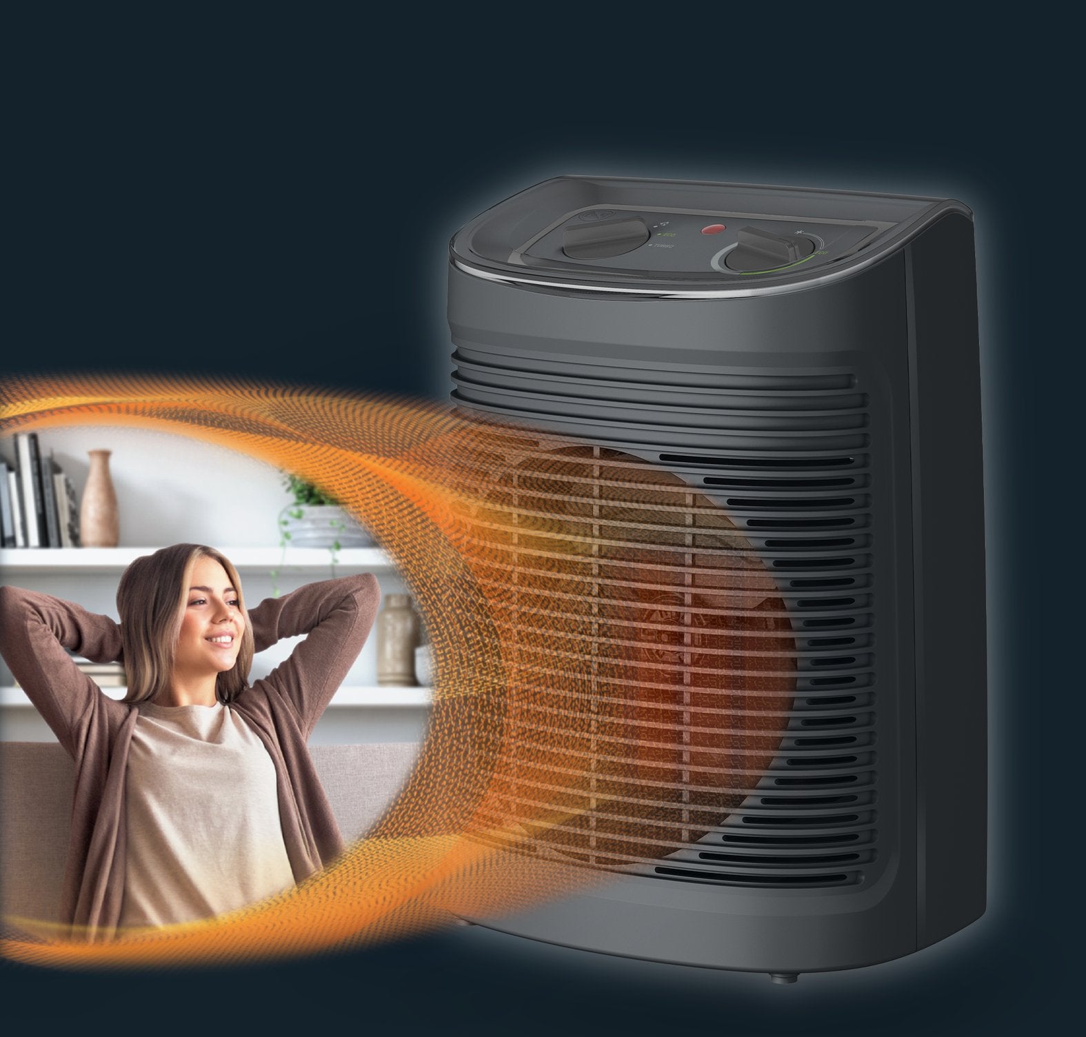 EAN 3121040089606 - Rowenta Instant Comfort SO6511 Interior Gris 2200 W Ventilador eléctrico imagen 11