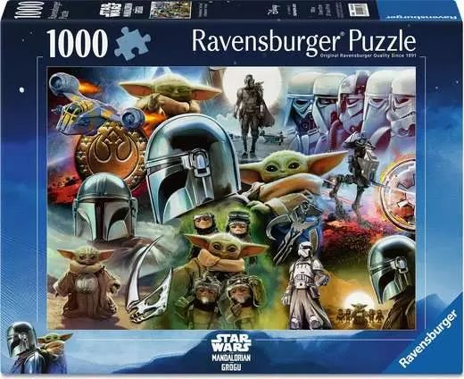 Puzzle The Mandalorian Star Wars 1000pzs