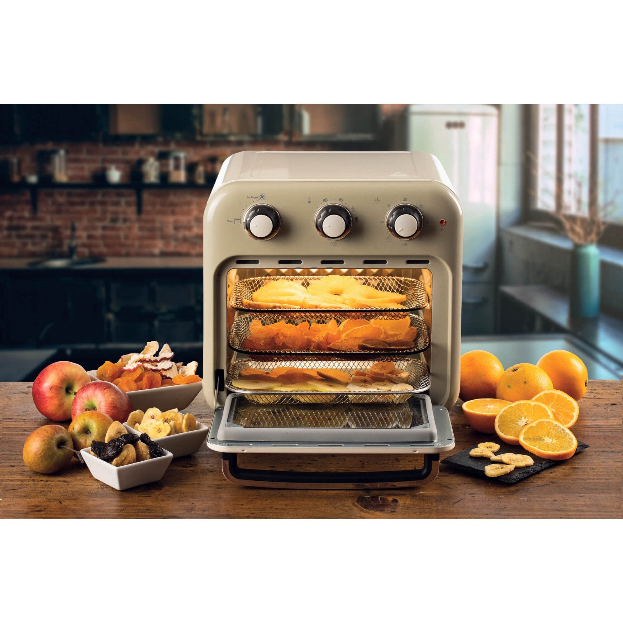 EAN 8003705122437 - Ariete 4632/03 Sencillo 16 L Independiente 1400 W Freidora de aire caliente Beige imagen 9