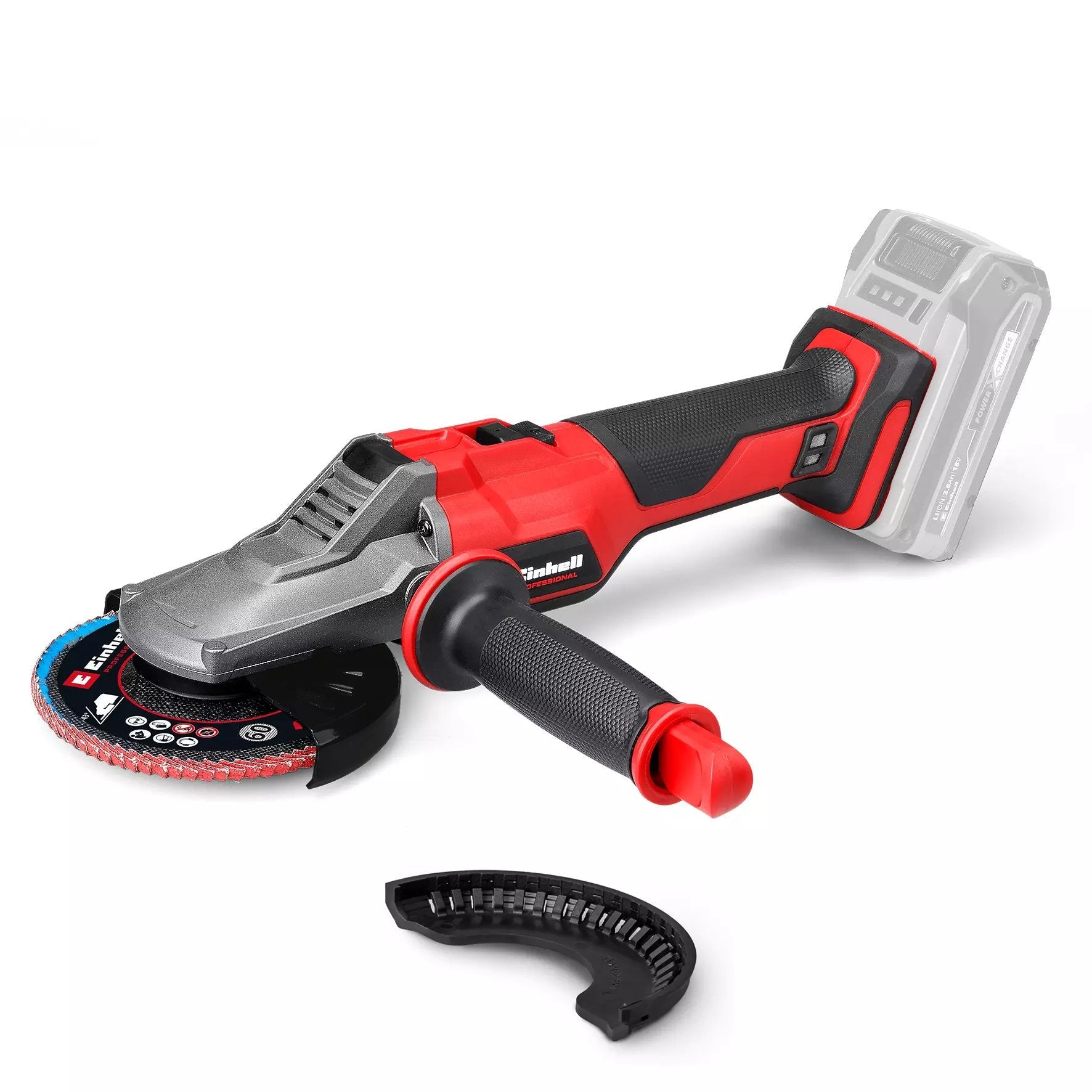 Einhell Akku-Flachkopf-Winkelschleifer Tp-Ag 18/125 F Li